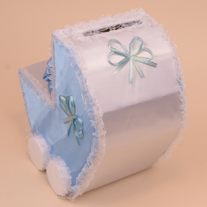 Cutie Dar Botez - Carucior Blue - Img 3