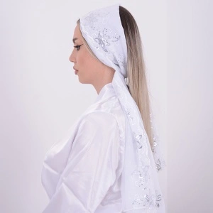 Esarfa dezgatit Mireasa - Model 11 - Img 5