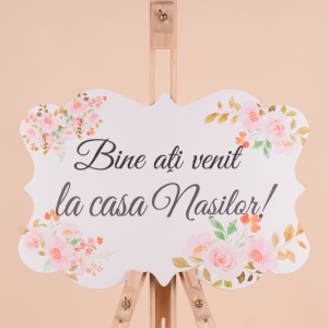 Placuta "Bine ati venit la casa Nasilor"