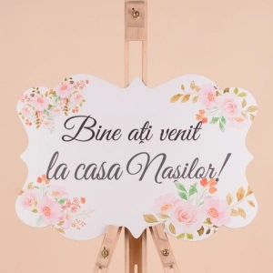 Placuta "Bine ati venit la casa Nasilor"