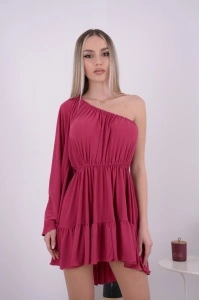 Rochie domnisoare de onoare Amber Magenta