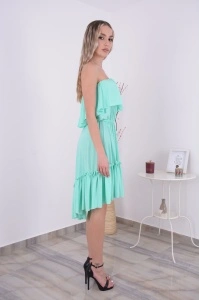 Rochie domnisoare de onoare Bella - Menta - Img 5