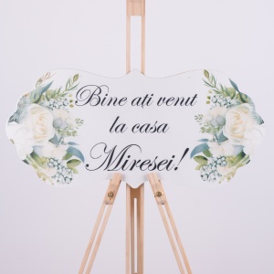 Placuta „Bine ati venit la casa Miresei”