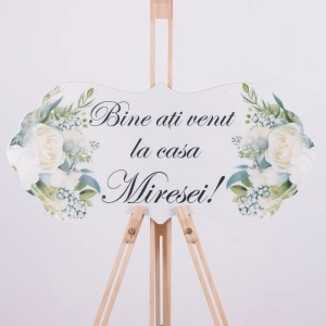 Placuta „Bine ati venit la casa Miresei”