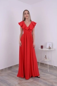 Rochie domnisoare de onoare Gloria - Rosie