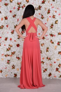 Rochie domnisoare de onoare Versatila Corai Intens - Img 3