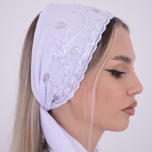 Esarfa dezgatit Mireasa - Model 10 - Img 2