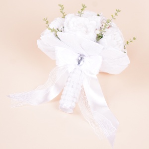 Buchet Bujori - Alb - Img 1