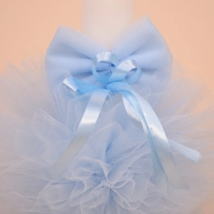 Lumanare Botez Tulle Blue - Img 2