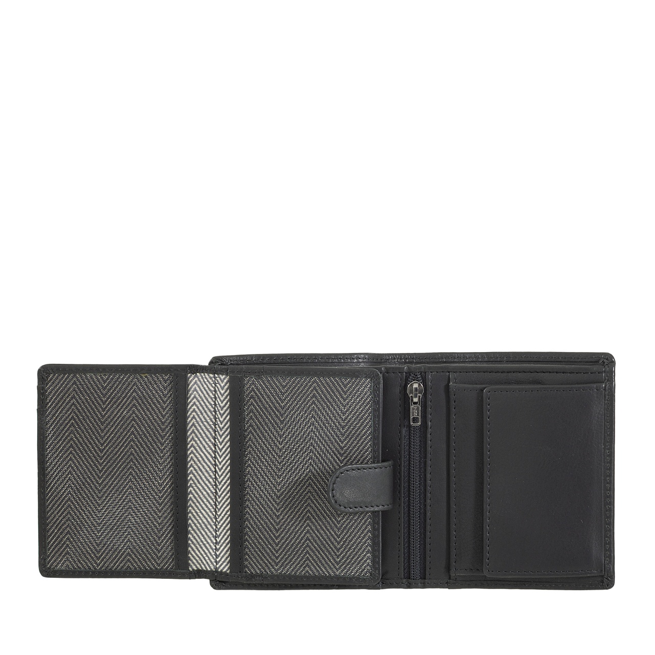JASLEN - Portafoglio Uomo Pelle - Portafoglio e Portamonete - Portafoglio Uomo Slim con Scomparto per Carte - Portafogli Uomo Vera Pelle - Portafoglio Uomo Piccolo RFID, Nero : JASLEN