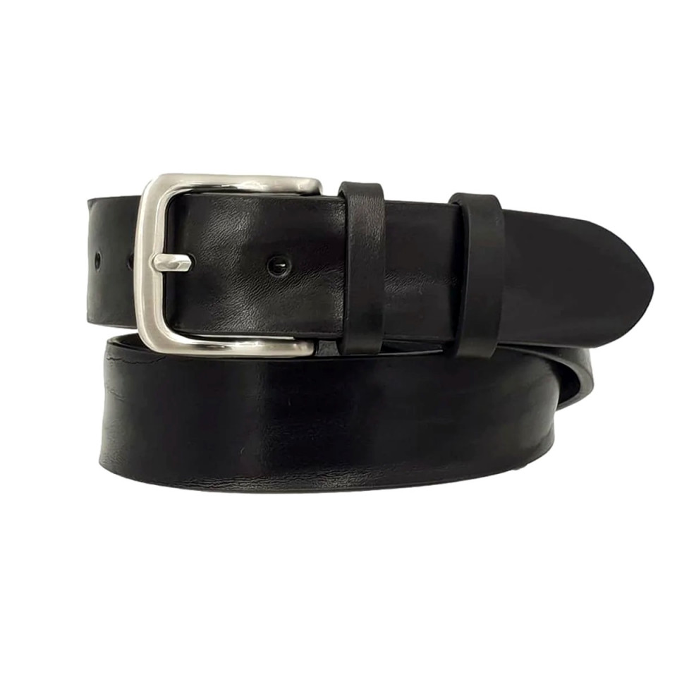 ESPERANTO Cintura 4 cm in Coccodrillo, Pitone e pelle scamosciata - Fodera nabuk e fibbia anallergica (Tg 44- LUNG TOTALE 100 CM-GIROVITA 85 CM