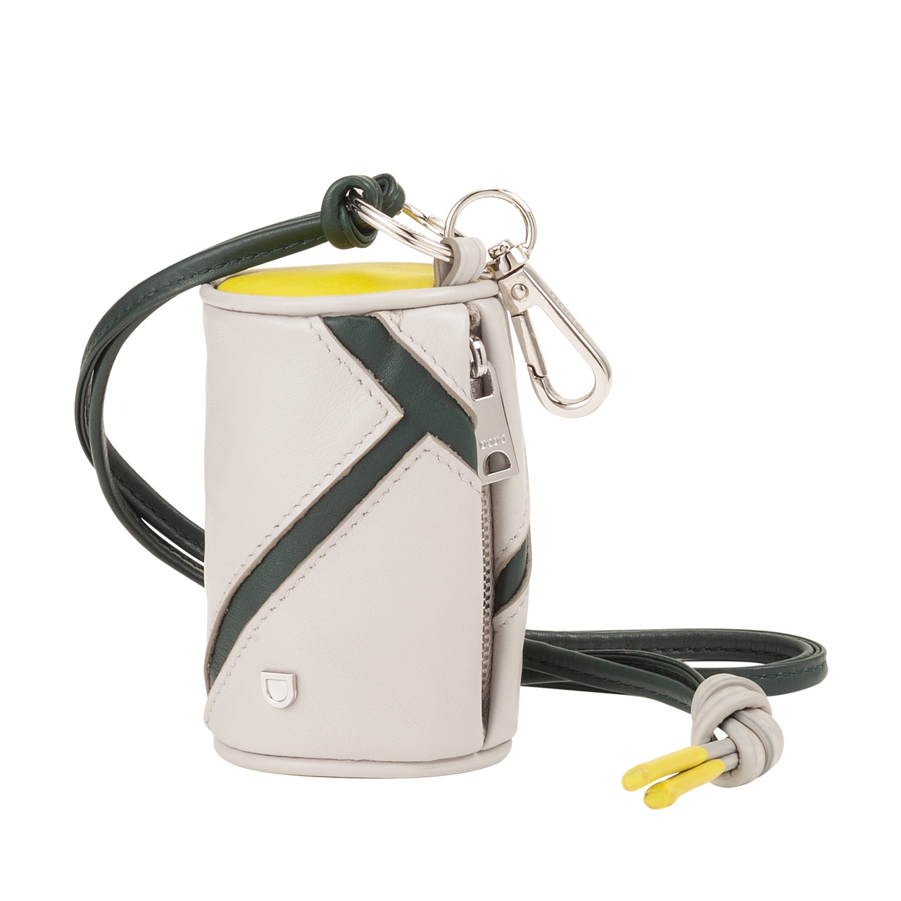 Custodia Portaoggetti In Pelle Pieno Fiore Con Cerniera - Tre Dimensioni: Piccola, Media E Grande Per Organizzare Borsa, Trucchi, Gioielli E Accessori
