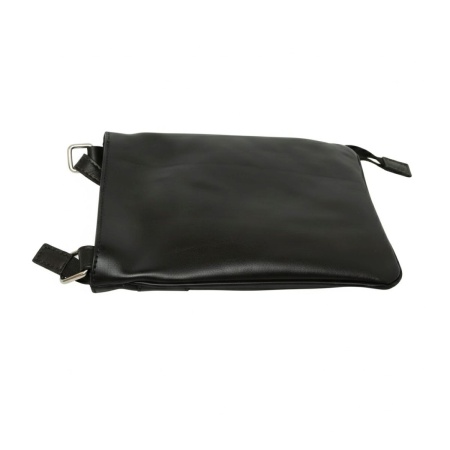Borsa a tracolla in pelle - Nero - Img 4