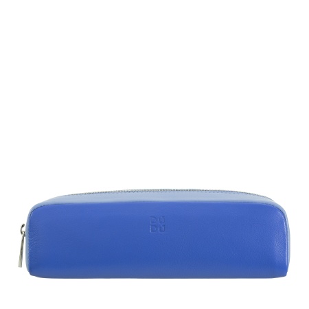 DUDU Astuccio Portapenne in Pelle multicolore Portamatite con Cerniera per Ufficio e Scuola