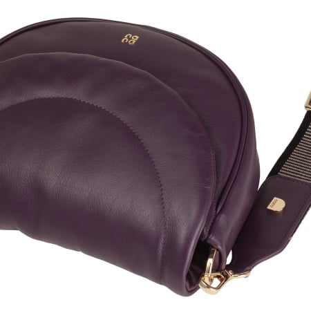 DUDU Borsa a Tracolla Spalla Donna in Pelle Trapuntata, Borsetta Piccola Elegante Imbottita con Patta, Spallina e Tracolla Removibili - Img 4