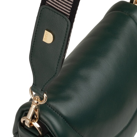 DUDU Borsa a Tracolla Spalla Donna in Pelle Trapuntata, Borsetta Piccola Elegante Imbottita con Patta, Spallina e Tracolla Removibili - Img 5