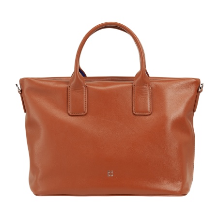 DUDU Borsa Donna a Mano in Pelle con Tracolla, Borsa Media Piccola a Spalla con Cerniera e Tracolla Staccabile, Borsetta Elegante Colorata