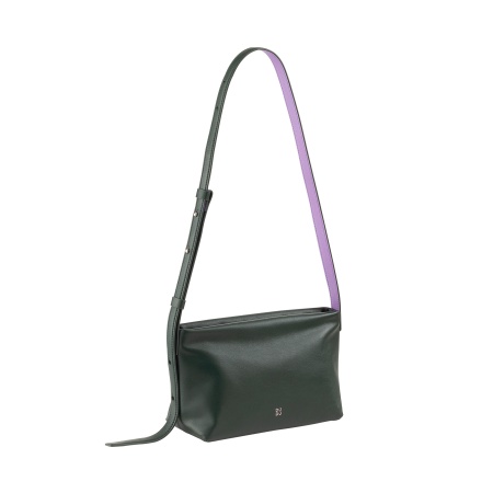 DUDU Borsa Tracolla Piccola Donna in Pelle Morbida, Borsa a Spalla, Chiusura a Cerniera, Borsetta da Sera Elegante Moda Città Fashion - Img 3