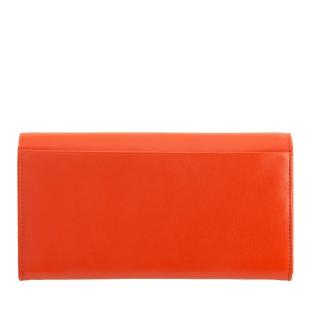 DUDU Portafoglio Donna Grande in Pelle Colorata, Portafoglio Continental, Tasche Porta Carte di Credito, Portamonete con Cerniera - Img 3