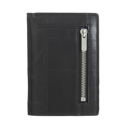 DUDU Portafoglio Uomo in Pelle Piccolo, Portafogli Uomo RFID Slim Pelle Stampata - Compatto con Porta Carte di Credito, Porta Banconote Contanti, Zip Portamonete - Img 2