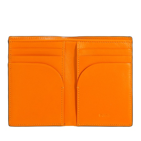 DUDU Portafoglio Uomo in Pelle Piccolo, Portafogli Uomo RFID Slim Pelle Stampata - Compatto con Porta Carte di Credito, Porta Banconote Contanti, Zip Portamonete - Img 3