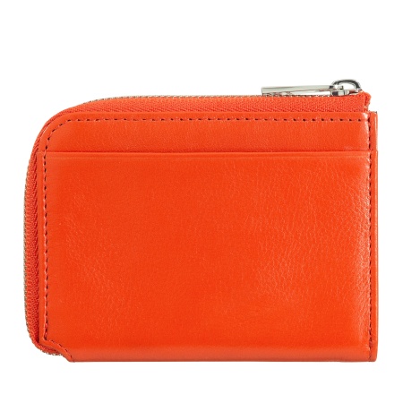 DUDU Portafoglio Uomo Piccolo con Zip, Portafoglio RFID in Pelle Colorato, Porta Carte di Credito, Design Compatto Tascabile - Img 2