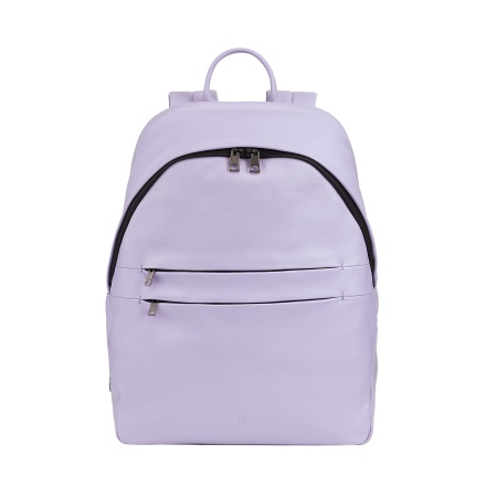 DUDU Zaino in Pelle Uomo Donna Porta PC fino a 15,6” MacBook 16 Pollici, Zaino da Viaggio 20 Litri, Zaino Ufficio Lavoro dal Design Essenziale Elegante