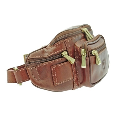 MARSUPIO IN PELLE GIUDI MODELLO 6 TASCHE - Img 3
