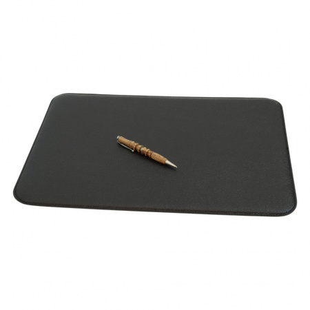 SET DA SCRIVANIA 5 PZ IN PELLE OLD ANGLER FIRENZE ARTIGIANALE MADE IN ITALY - Img 2