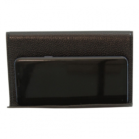 SUPPORTO IN PELLE PER IPAD E IPHONE OLD ANGLER FIRENZE ARTIGIANALE MADE IN ITALY - Img 2