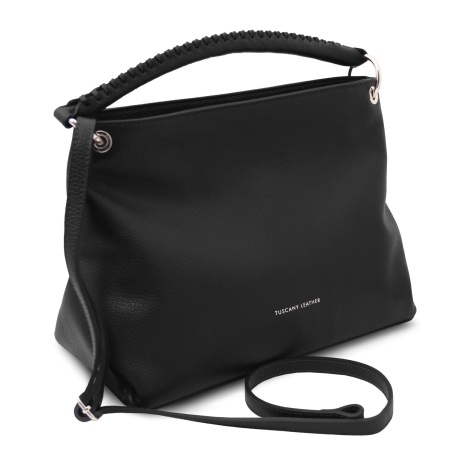 TL Bag - Borsa a spalla in pelle morbida - Img 2