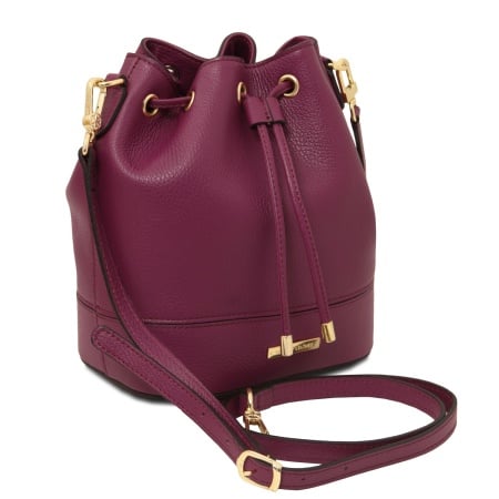 TL Bag - Borsa secchiello in pelle - Img 2