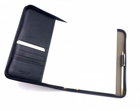 AGENDA GIORNALIERA IN PELLE CON ZIP LE ARTI 17x23 CM - Img 11