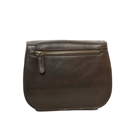 Borsa a tracolla di vitello pieno fiore-Testa Moro - Img 3