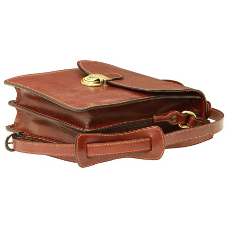 Classica II Borsa a tracolla. Marrone - Img 2