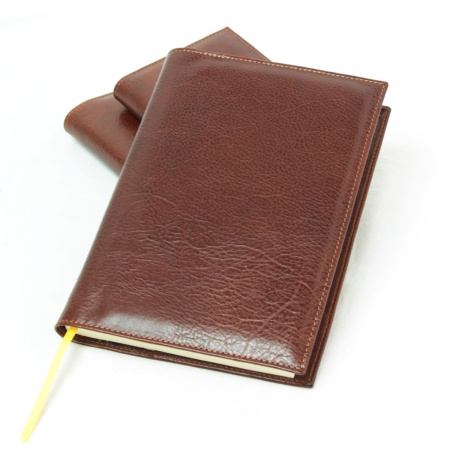 Diario in pelle grande - marrone - Img 4