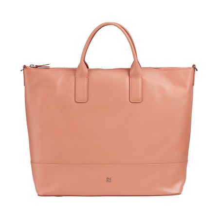 DUDU Borsa a Tracolla Spalla Elegante Donna in Vera Pelle, Borsa a Mano con Due Manici e Cerniera Zip - Img 2