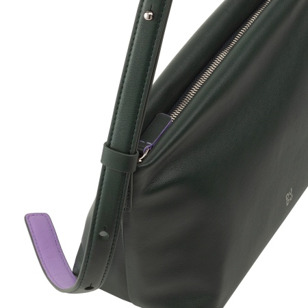 DUDU Borsa Tracolla Piccola Donna in Pelle Morbida, Borsa a Spalla, Chiusura a Cerniera, Borsetta da Sera Elegante Moda Città Fashion - Img 4