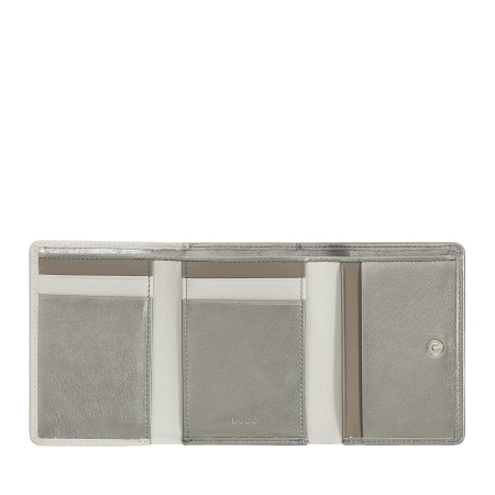 DUDU Portafoglio Donna Piccolo in Pelle RFID con Portamonete a Clic Clac Compatto 6 Porta Carte Tessere - Img 3
