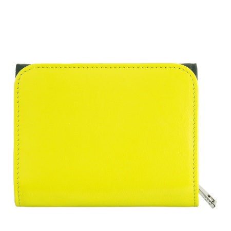 DUDU Portafoglio donna piccolo RFID in pelle multicolore Colorful - Img 2