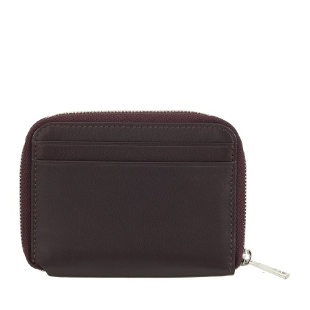 DUDU Portafoglio Uomo Piccolo Pelle Morbida con Zip, Portafoglio Mini Ultra Compatto con Cerniera, Porta Banconote, Porta Carte e Tessere - Img 2