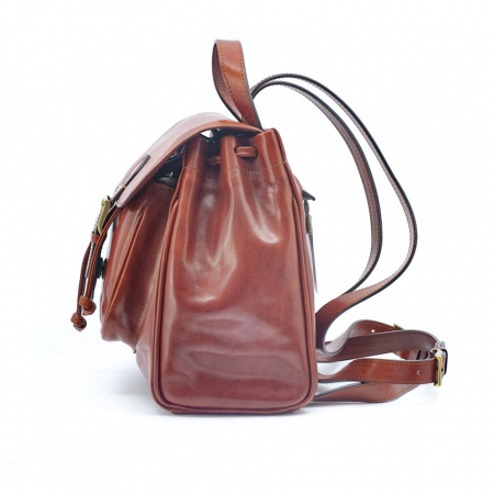 ZAINO DONNA IN PELLE LE ARTI ARTIGIANALE MADE IN ITALY - Img 2