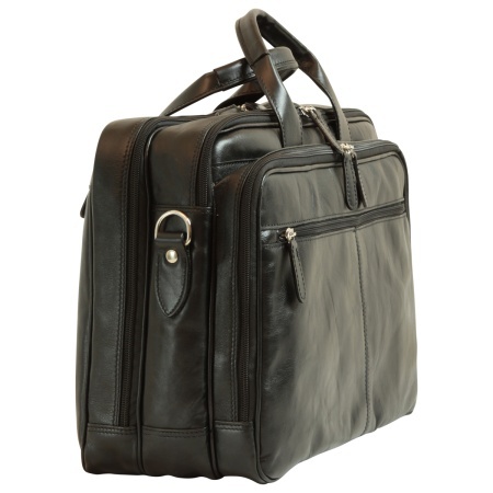BORSA DA LAVORO IN PELLE OLD ANGLER FIRENZE - Img 7
