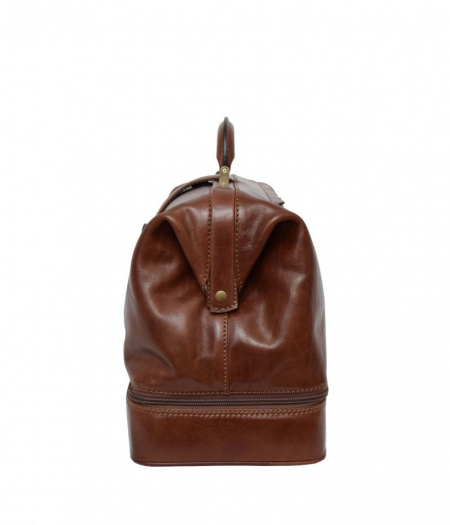 BORSA MEDICO IN PELLE CON DOPPIO FONDO DI BERARDINO - Img 4