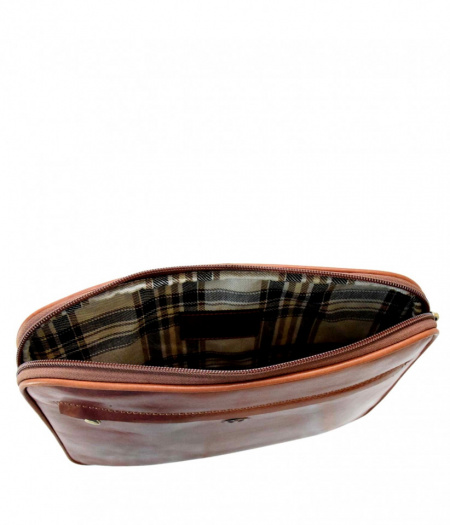 CUSTODIA IN PELLE DI BERARDINO 34x26 CM PER IPAD E NOTEBOOK 13&quot; - Img 4