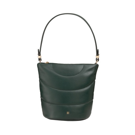 DUDU Borsa Donna a Spalla e Tracolla Trapuntata Imbottita in Pelle Nappa, Borsa Grande con Cerniera e Doppia Tracolla, Design Elegante - Img 1