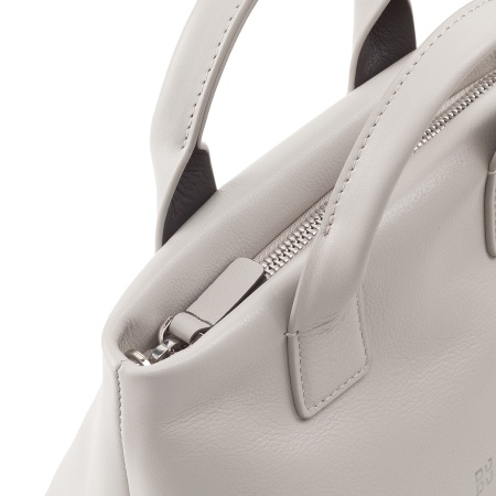DUDU Borsa Donna Piccola a Tracolla in Vera Pelle, Borsa Mini Bag da Sera Elegante, 22 x 13 cm, Doppi Manici, Tracolla a Catena, Chiusura Zip - Img 3