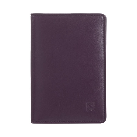 DUDU Porta passaporto pelle e carte di credito RFID multicolore - Img 2
