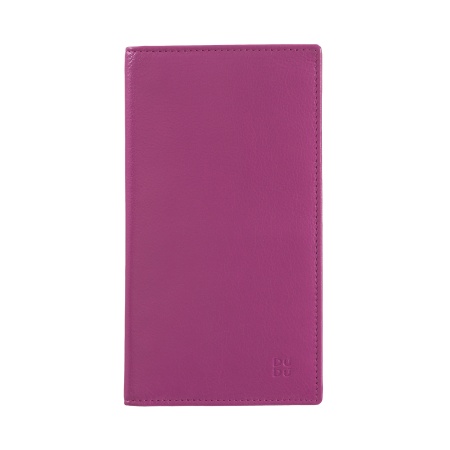 DUDU Portafoglio Donna Anti RFID in Pelle Colorato Grande con 16 Tasche Porta Carte di credito Tessere - Img 2