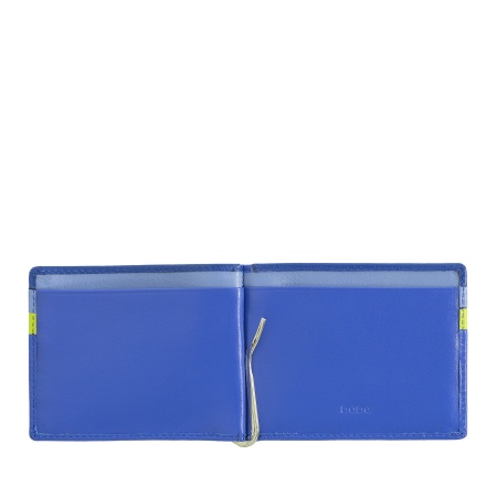 DUDU Portafoglio Uomo con Fermasoldi in Pelle Porta Carte di Credito Clip Banconote Sottile Porta Tessere - Img 3